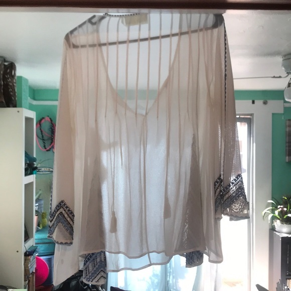 Anthropologie Love Sam top - Picture 5 of 7